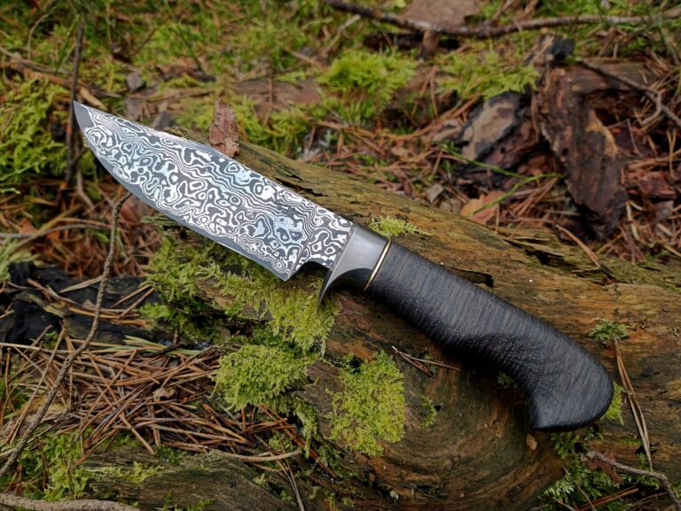 Nóż z DAMASTU 3
